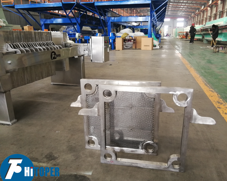 China PP Stainless Steel Chamber Recessed Frame Filter Press Plate Manufacturer