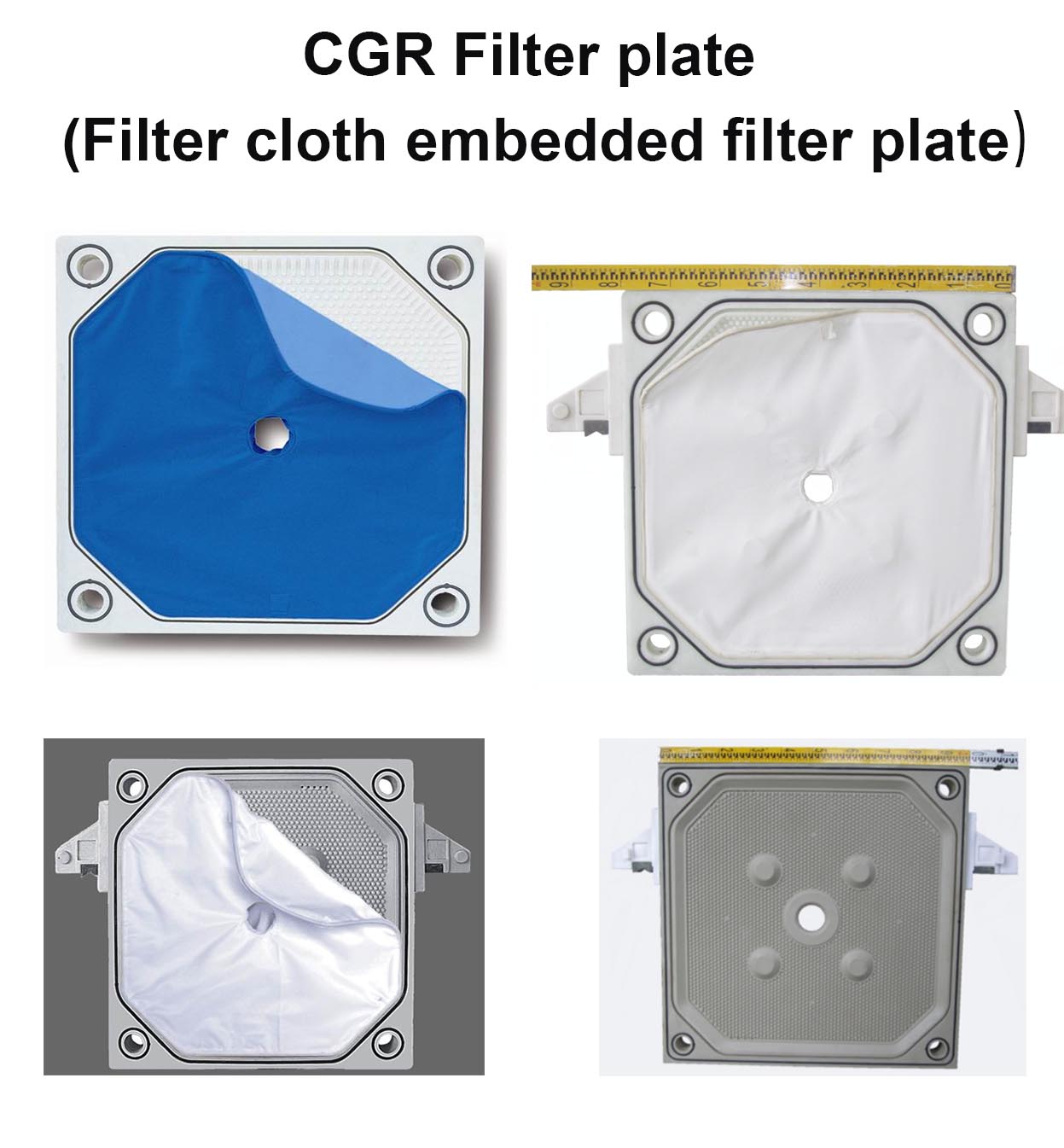 Zhejiang Longone Embedded Type Membrane Plate for Filter Press Equipment