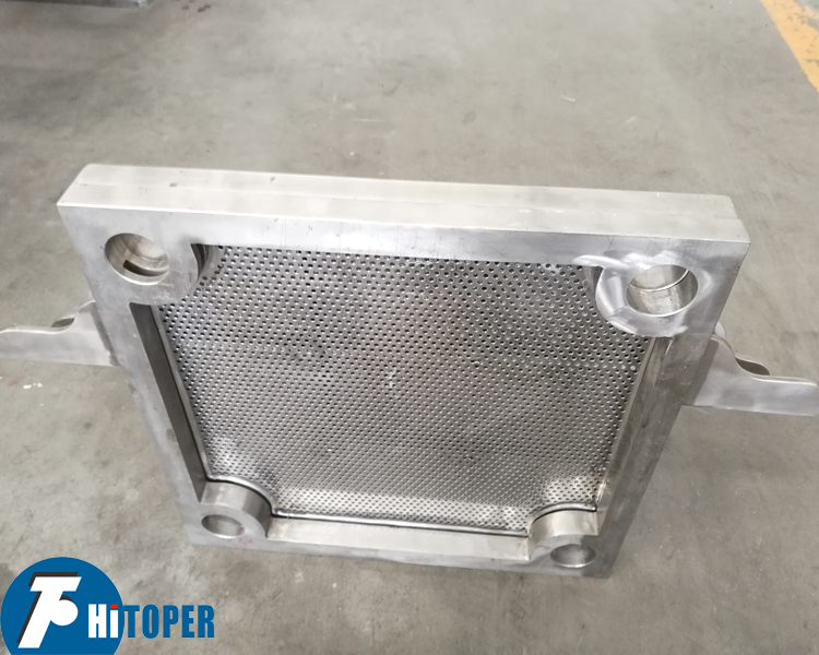 China PP Stainless Steel Chamber Recessed Frame Filter Press Plate Manufacturer