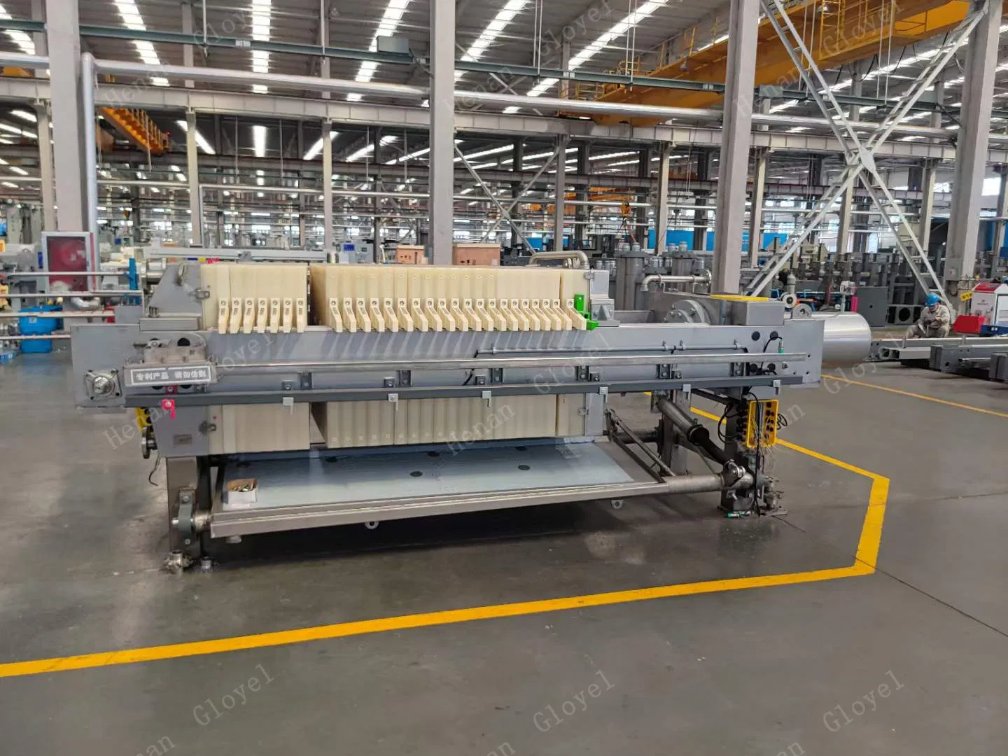 Automatic Solid-Liquid Separation Chamber Sludge Plate and Frame Filter Press