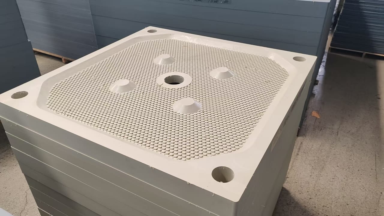 New Boyan Plastic PP Chamber Membrane Filter Plate for Automatic High Pressure Temperature Filter Press Mining Chemical Industry