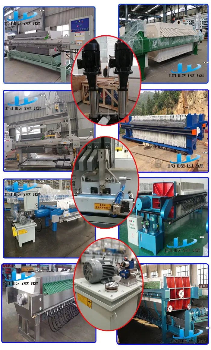 China Sewage Treatment Plate and Frame Filter Press
