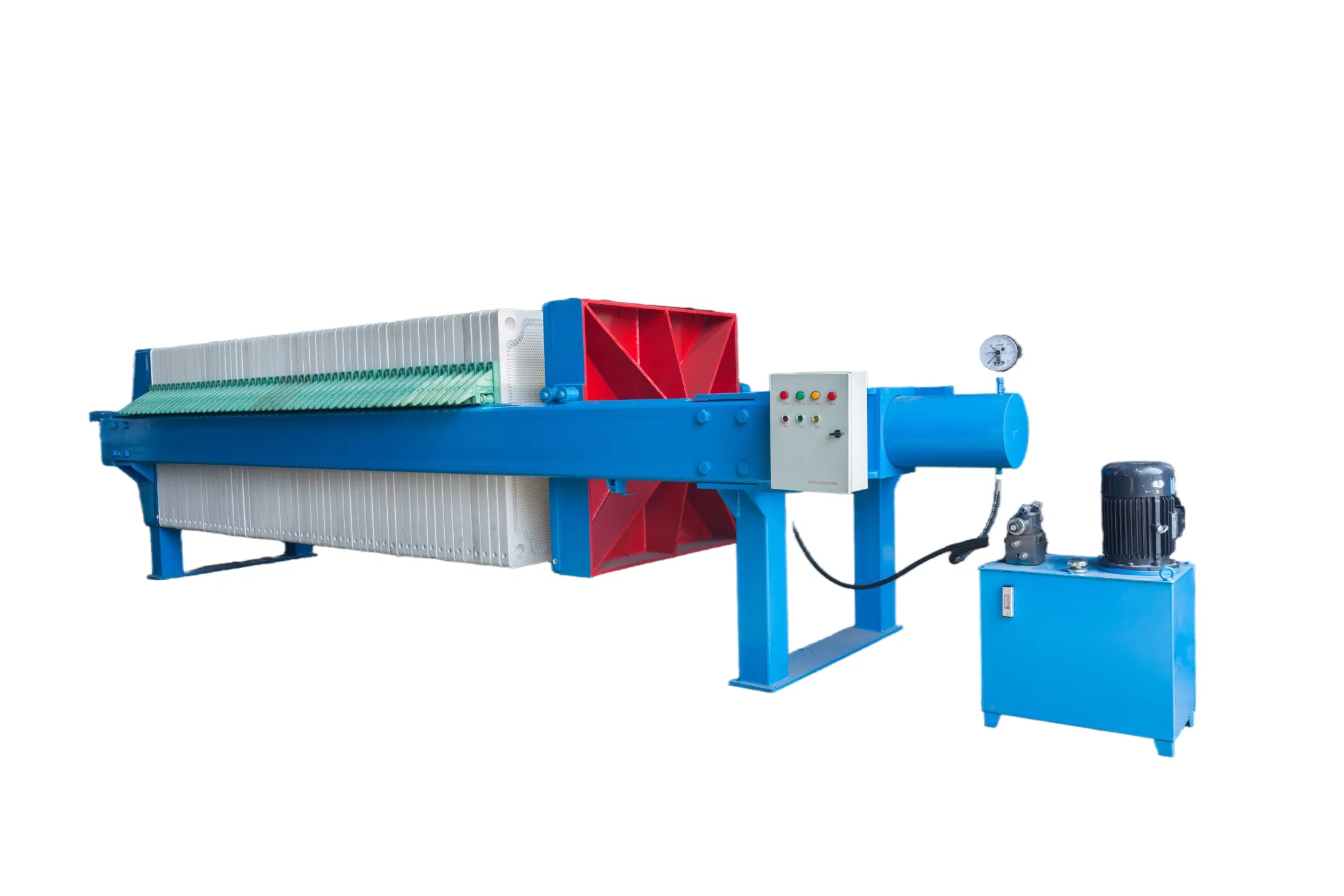 1250 Automatic Plate-Pulling Filter Press with Stainless Steel Automatic Flip Plate