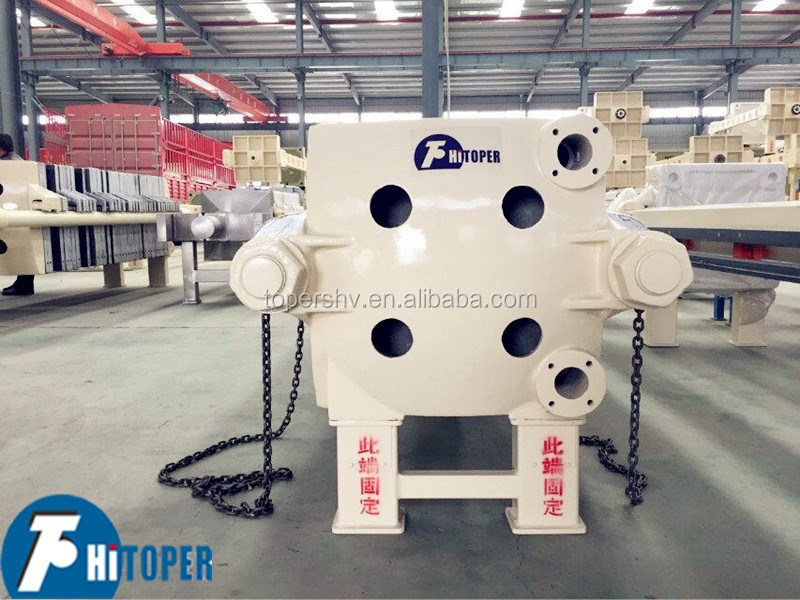 Hydraulic Cast Iron High Temperature Resistant Filter Press Used in Metallurgy Solid-Liquid Separation
