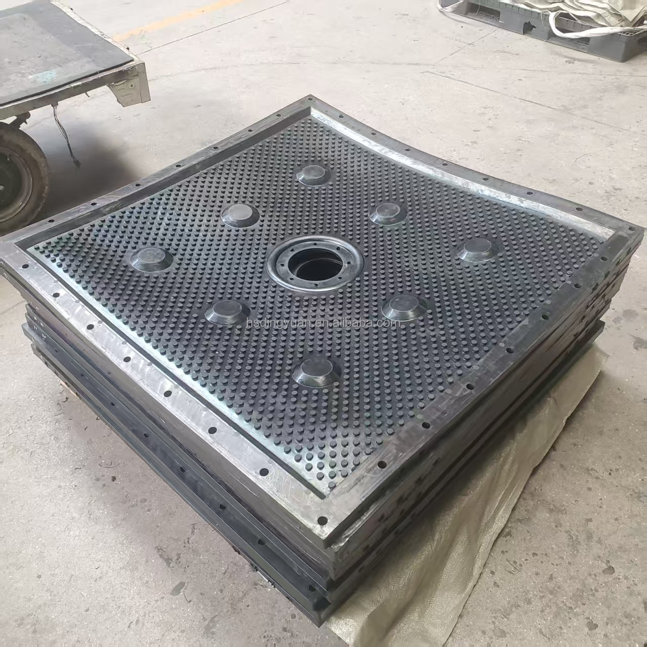 Custom Filter Press Plates (Round/CGR/Stainless Steel) | PP Membrane Chamber Filter Plates | New Model Plates