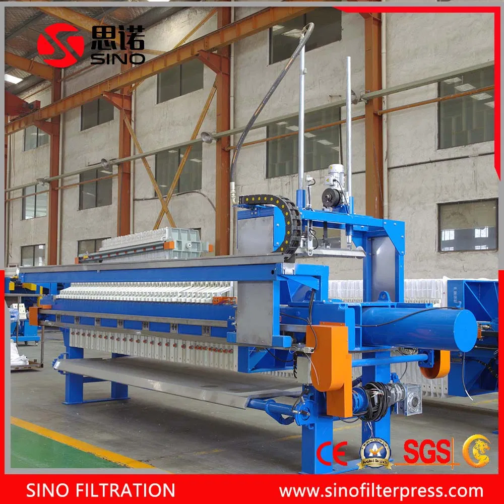 China Hydraulic Automatic Chamber Plate Filter Press Factory Price