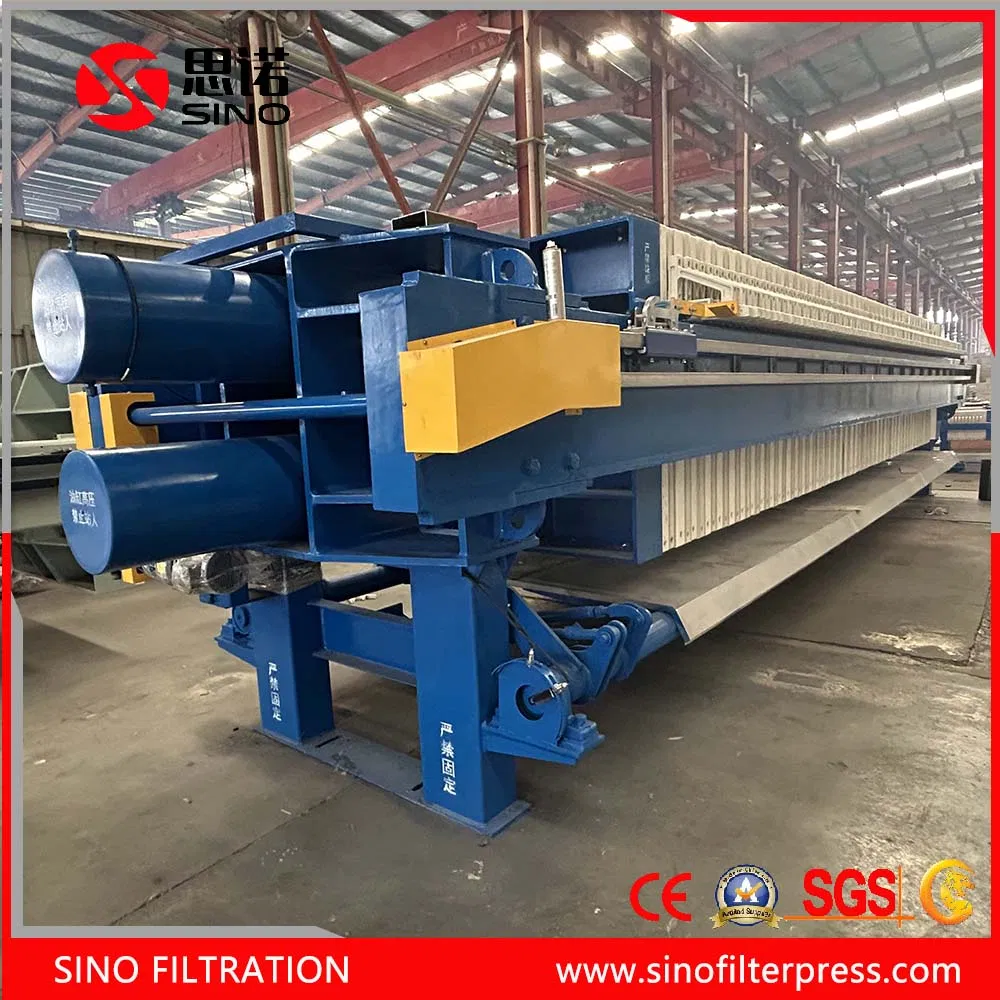 China Hydraulic Automatic Gasketed Recessed Plate Filter Press Price