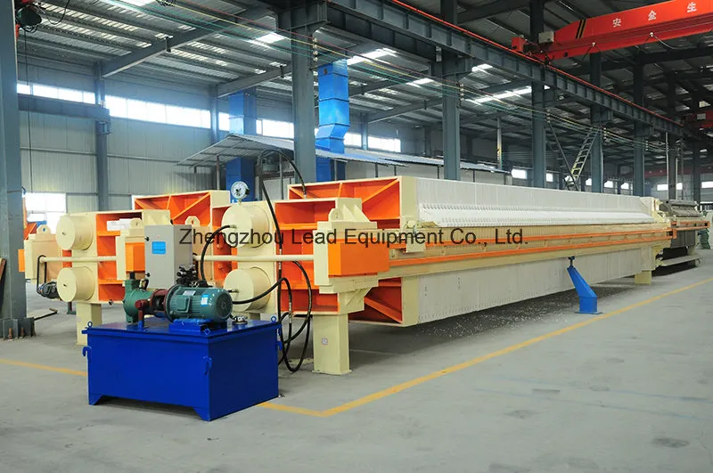 Wastewater Treatment Industry Automatic Plate and Frame Oil Filter Press
