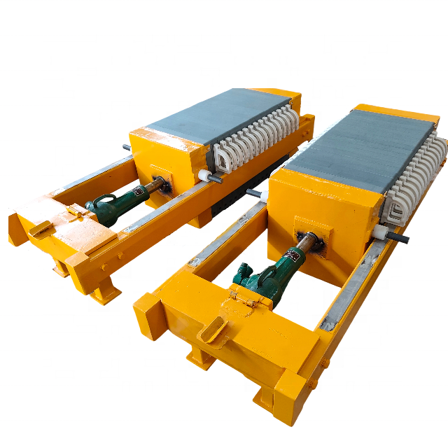 Semi-Automatic Hydraulic Chamber Filter Press Polypropylene Plates for Industrial Wastewater Treatment Sludge Dewatering 10 Bar