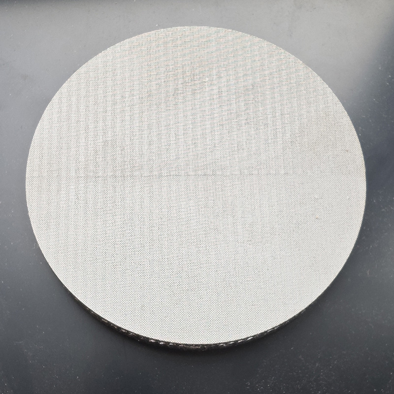 1um Sintered Stainless Steel Wire Mesh Filter Disc For High Pressure Gas Filtration