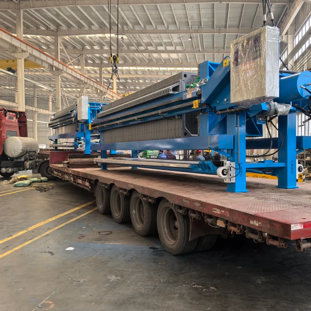 Plate and Frame Sludge Filter Press (Used in Sludge Treatment Equipment)