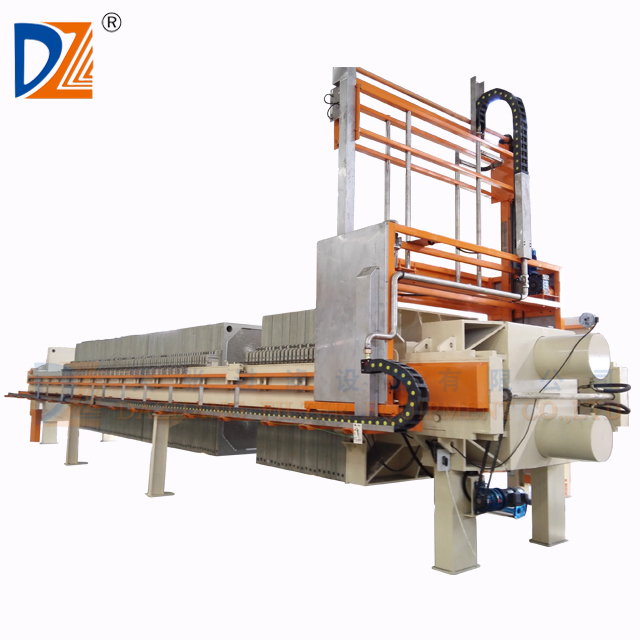 Automatic New Filter Press With Filter Cloth Washing System And Polypropylene Filter Plate