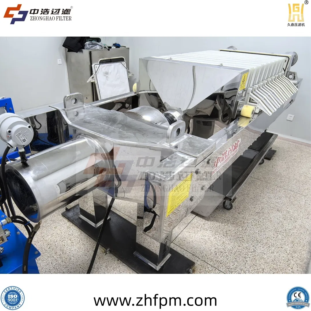 High-Performance Plate and Frame Filter Press for Food Grade Purification