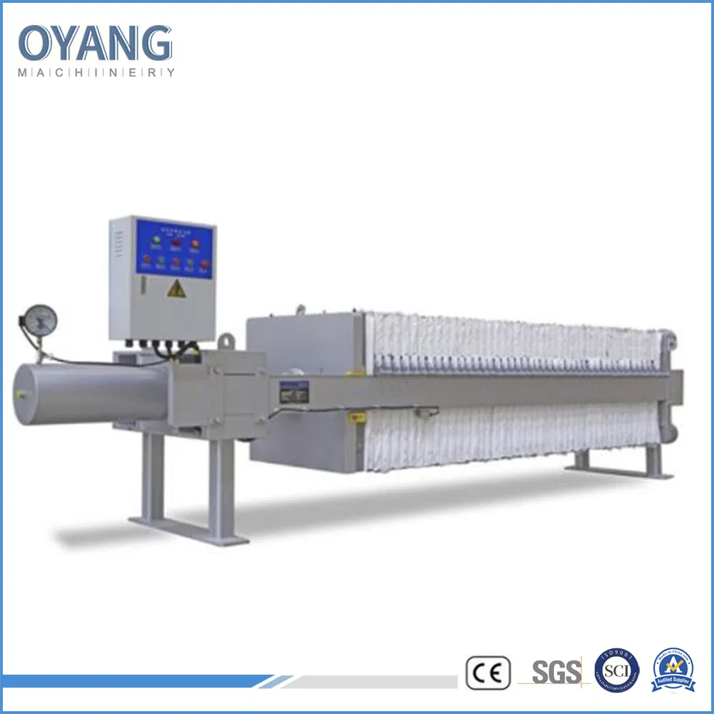 Automatic Plate and Frame Hydraulic Filter Press for Slurry Treatment