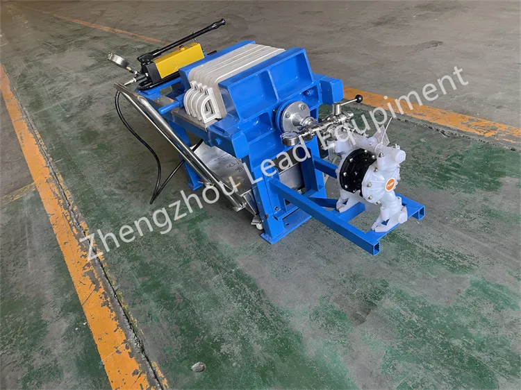 Durable Manual Jack Filter Press for Sludge