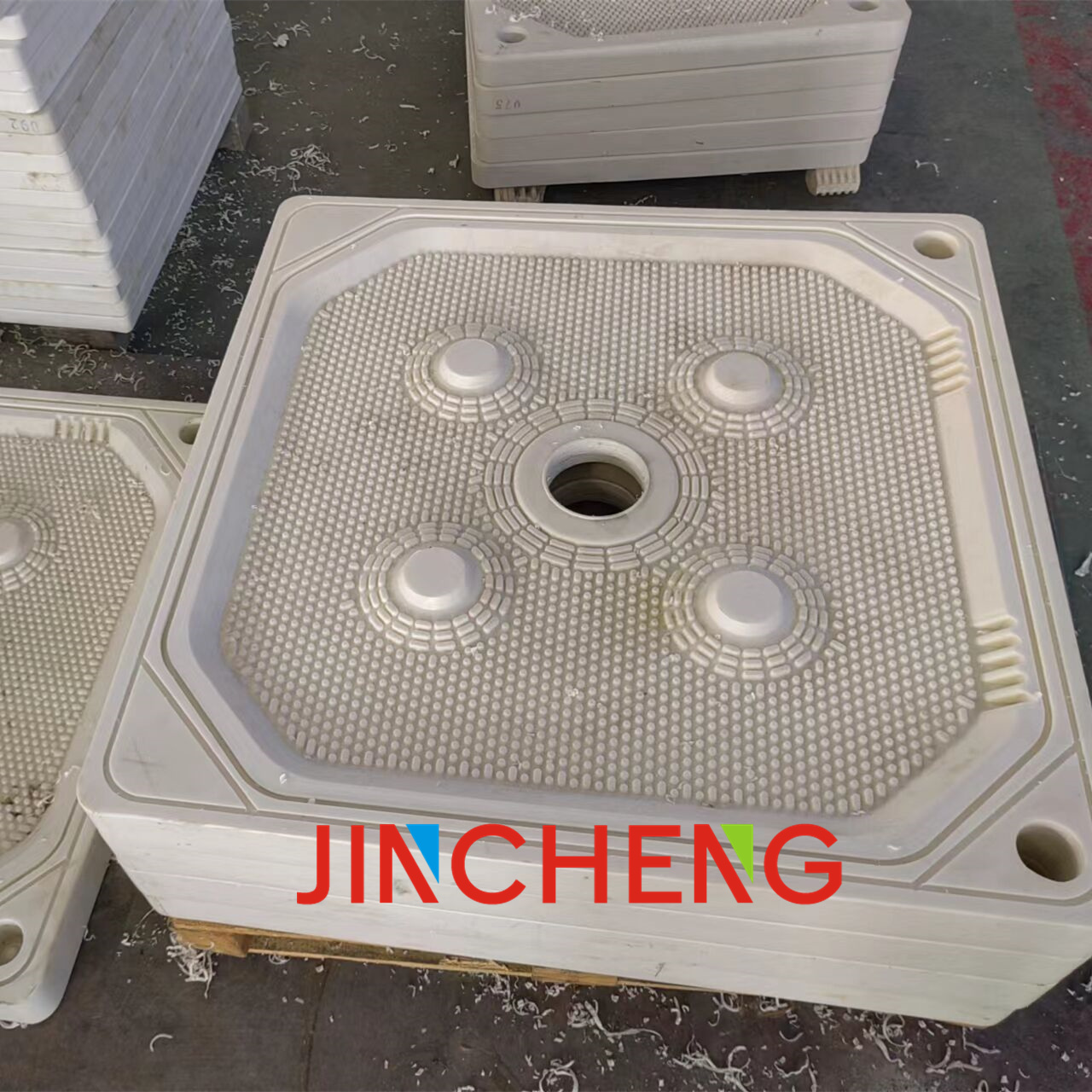 Gasket Recessed PP Filter Plate Different Size with Filter Cloth