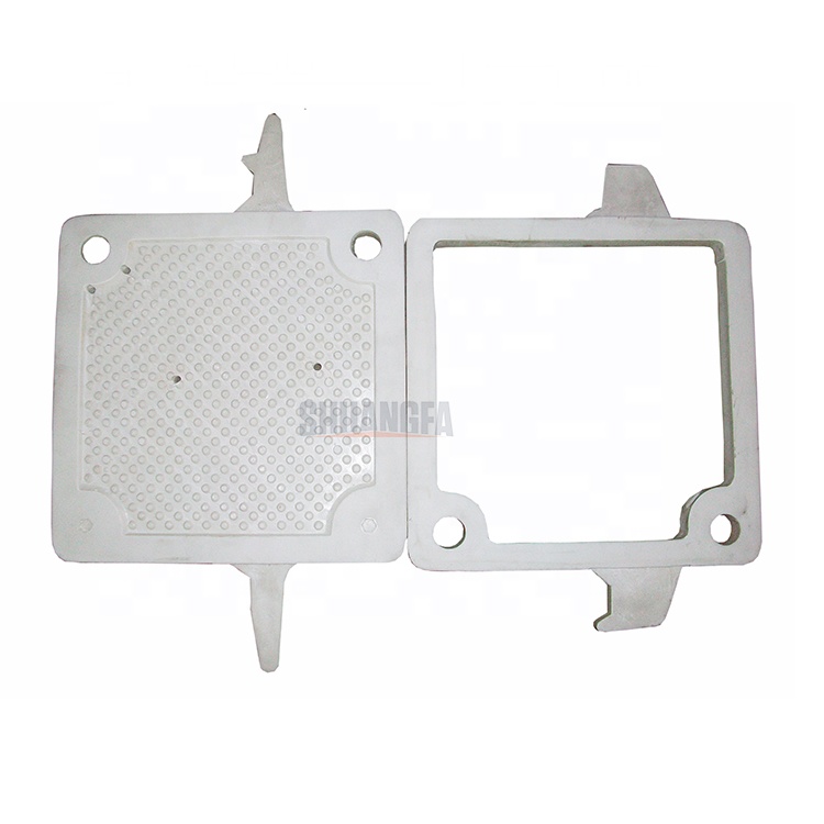 Best Price Recessed Polypropylene Filter Plate and Filter Frame for 390 500 700 890 1000 Filter Press Machine