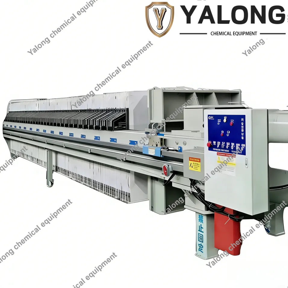 Robust Industrial Plate and Frame Sand Filter Press