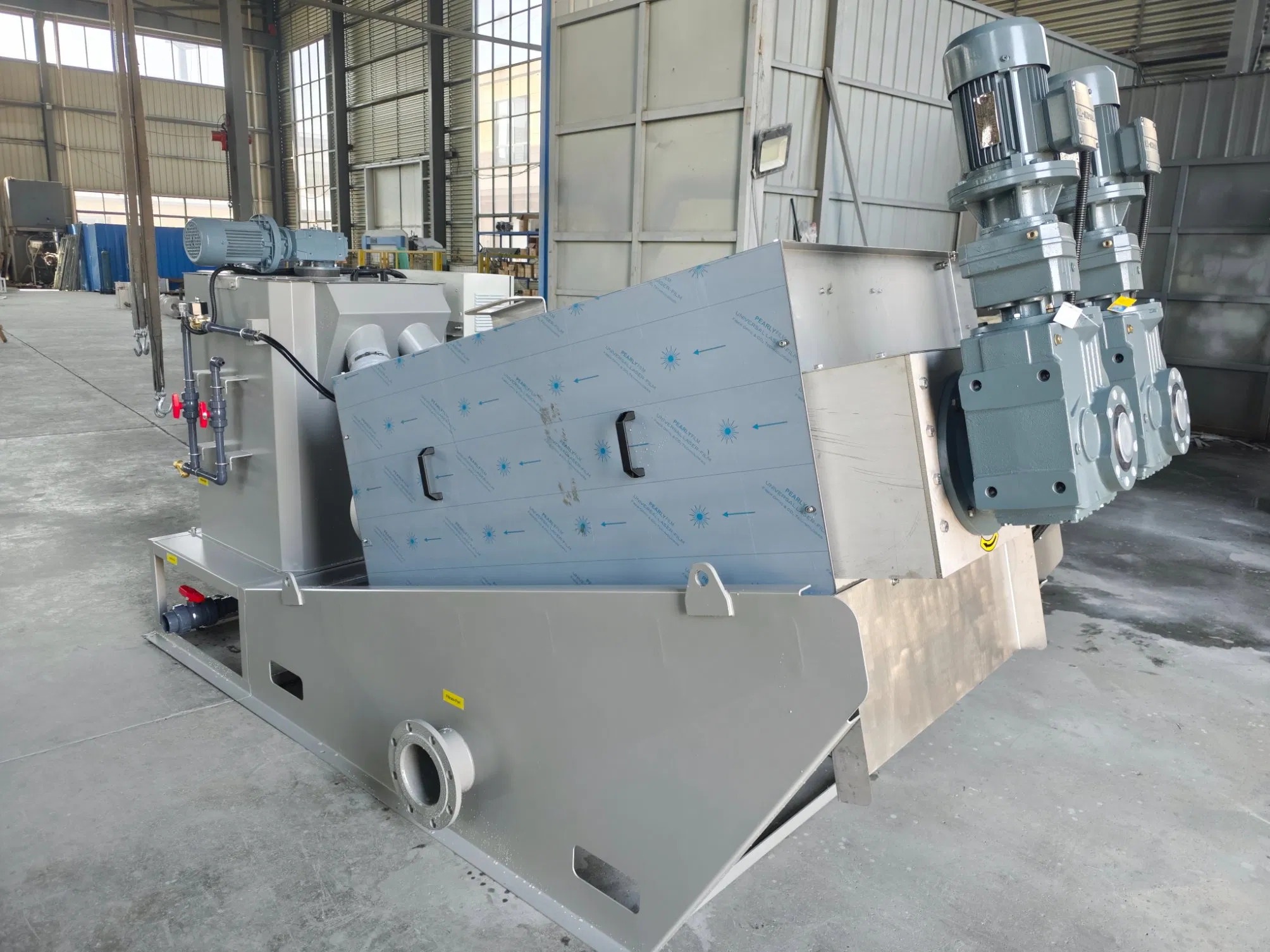 Fully Automatic Sludge Dewatering Machine Better Than Belt Filter Press