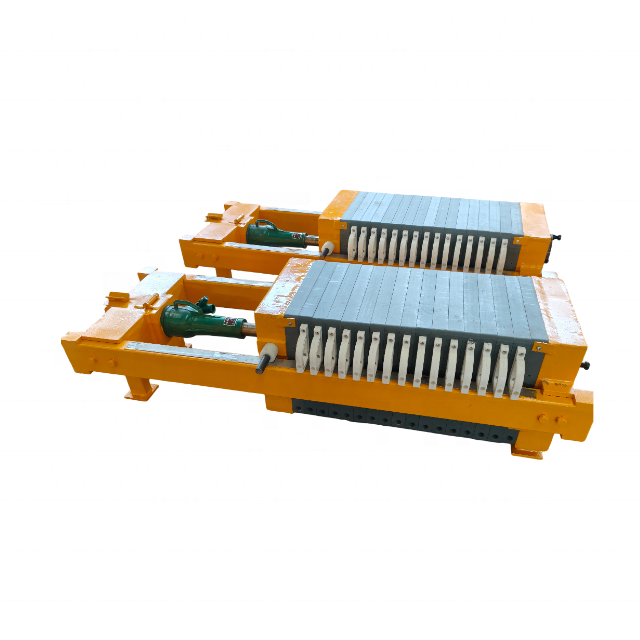 Semi-Automatic Hydraulic Chamber Filter Press Polypropylene Plates for Industrial Wastewater Treatment Sludge Dewatering 10 Bar
