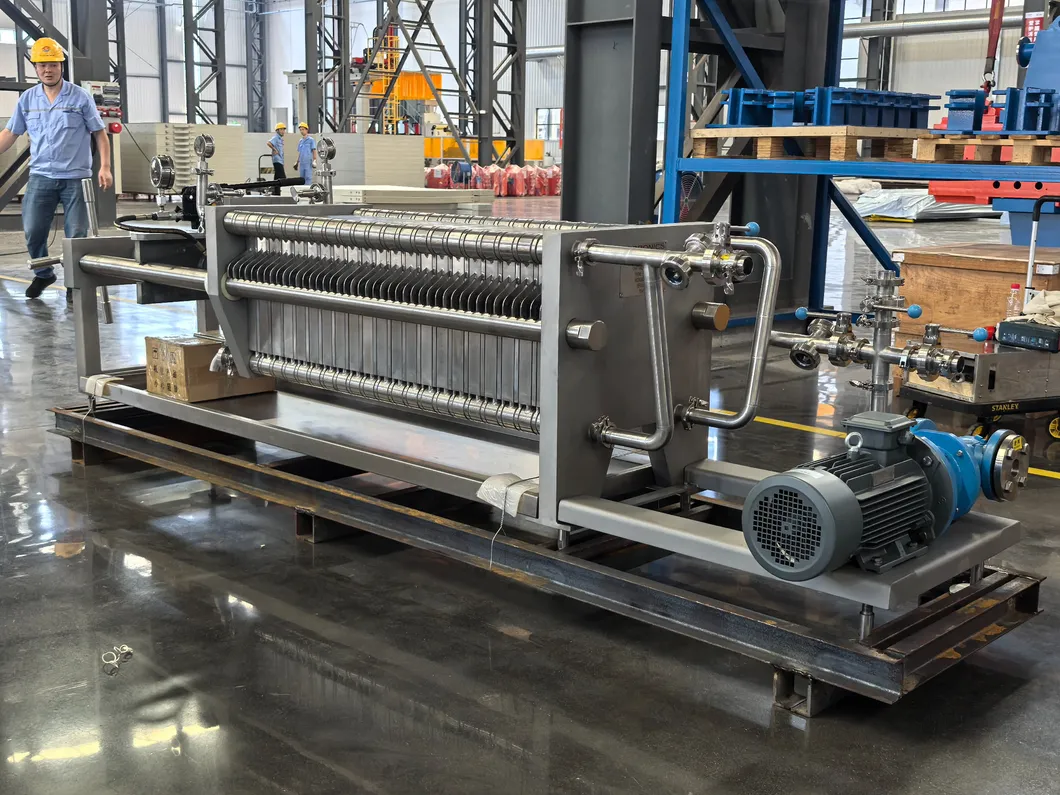 Automatic Hydraulic Chamber Plate Filter Press