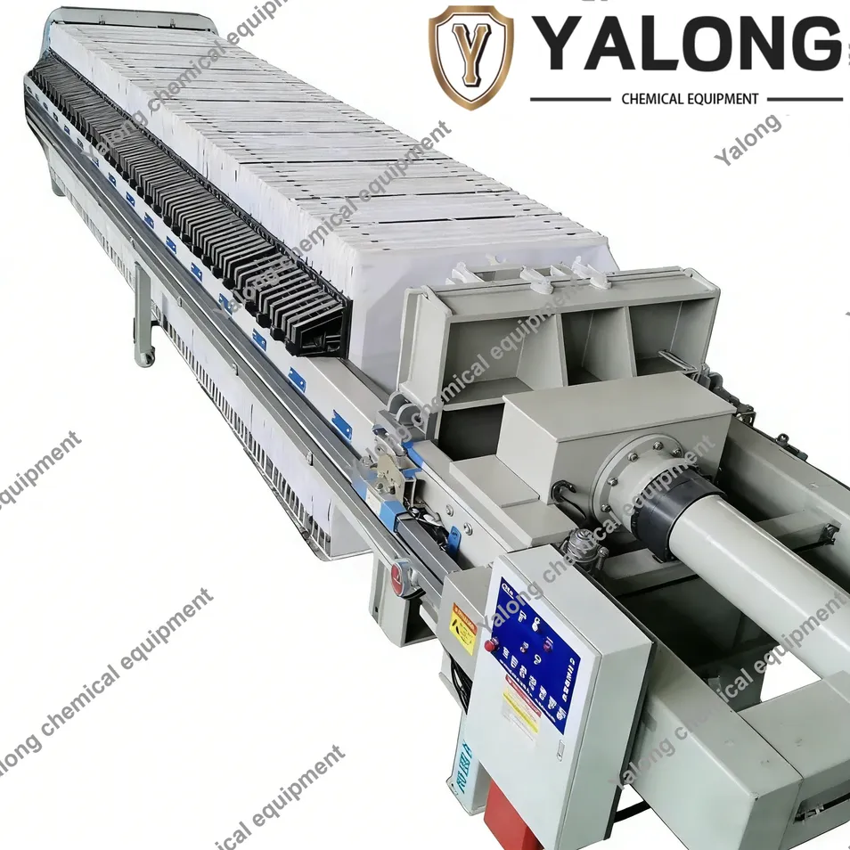 Robust Industrial Plate and Frame Sand Filter Press Detail