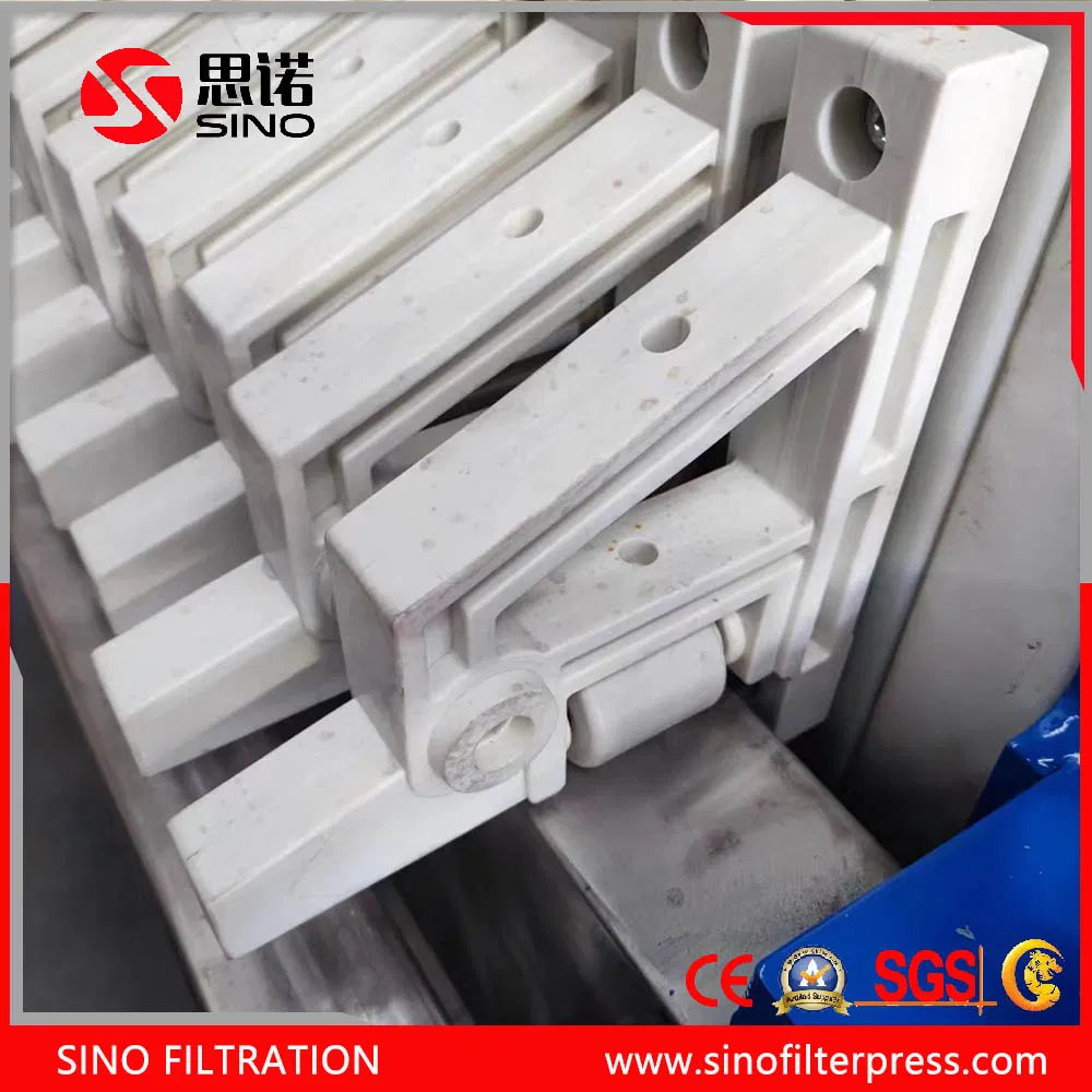 Hydraulic Manual Chamber Filter Press for Concrete Beton Washing Wastewater