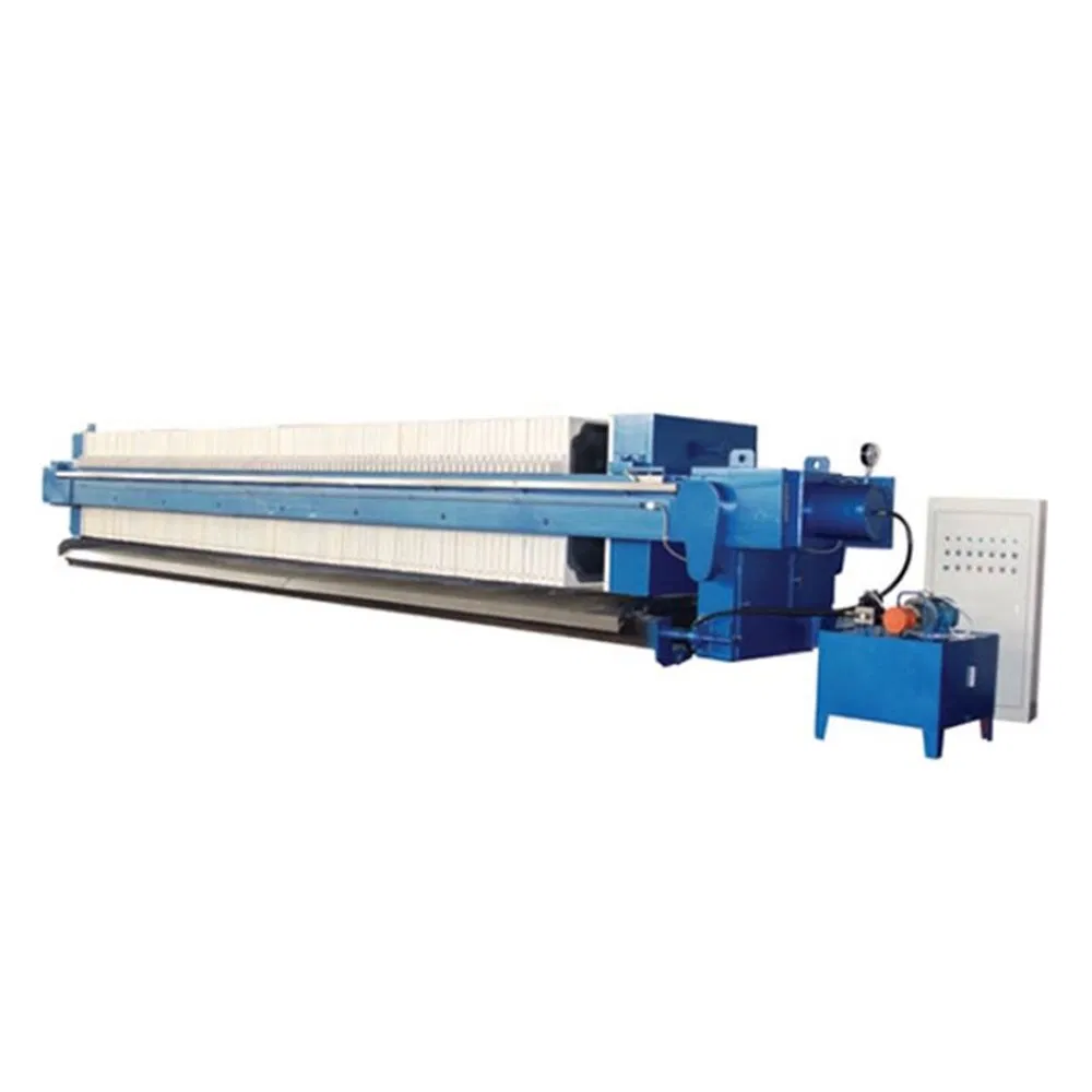 Automatic Hydraulic Chamber Diaphragm Press Filter Oil Wine Clay Filter Press