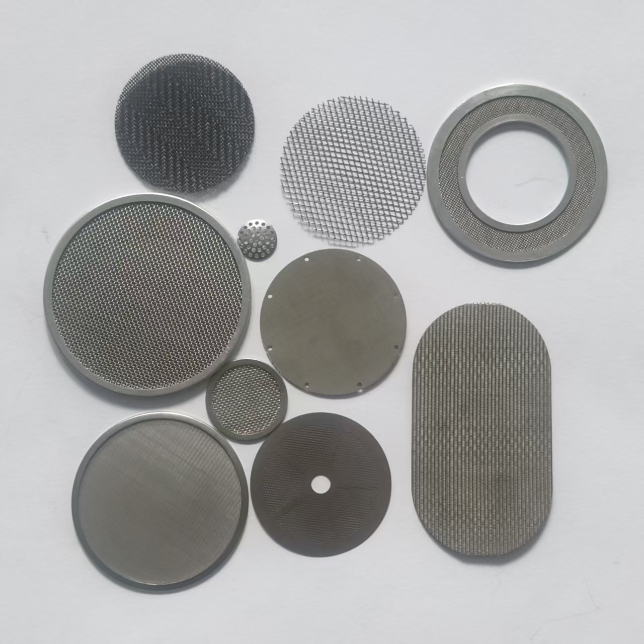 Stainless Steel Circular Hole Chemical Etching Filter Disk For Coffee And Tea Filtration