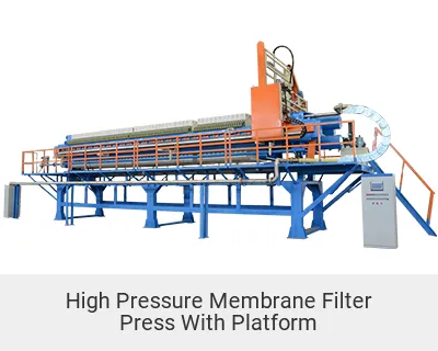 Automatic Membrane Filter Press with Platform
