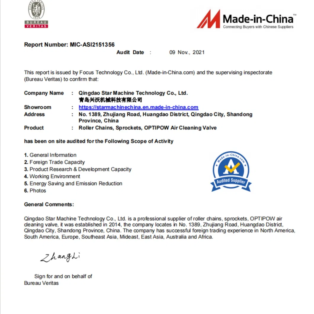 Certification 1