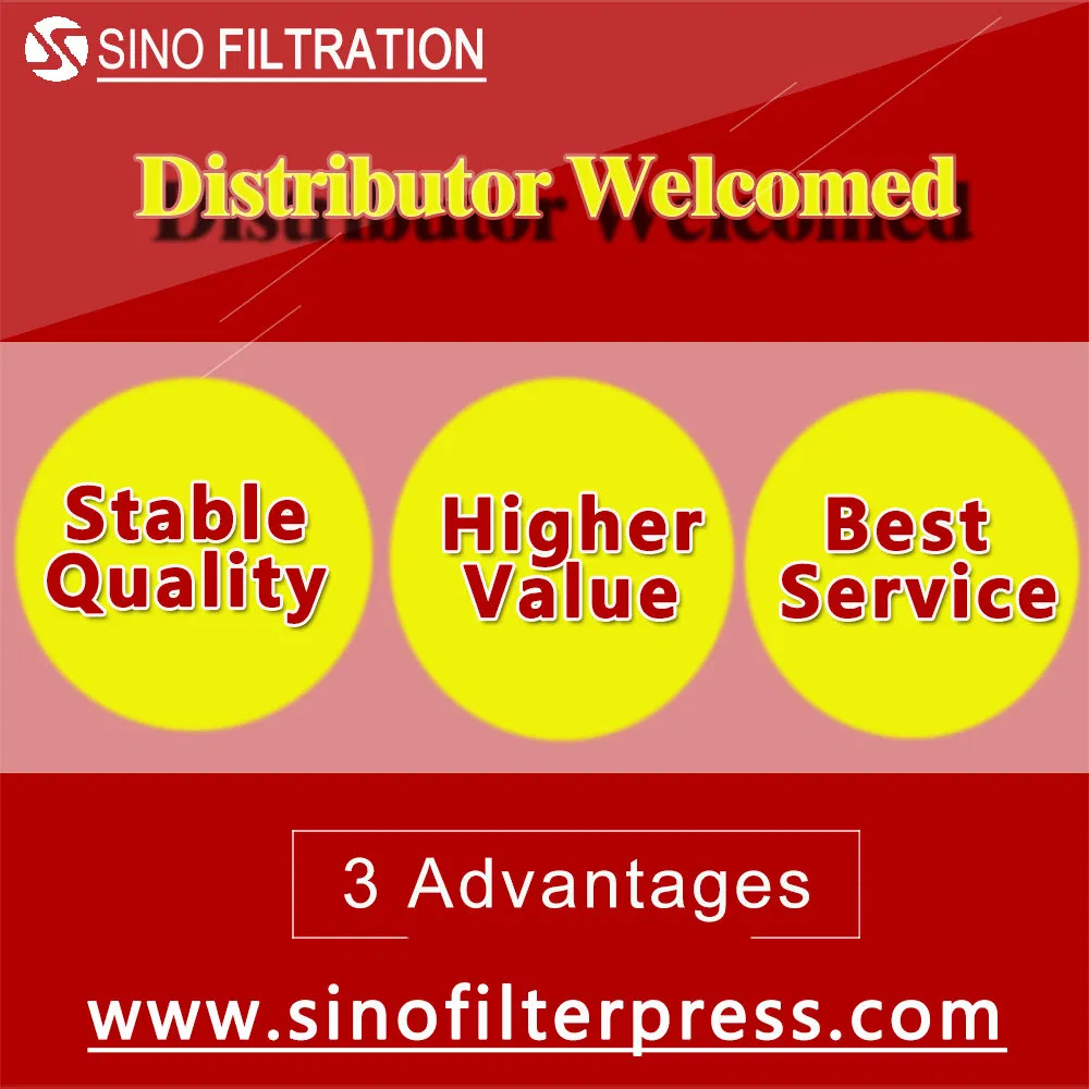 Hydraulic Manual Chamber Filter Press for Concrete Beton Washing Wastewater