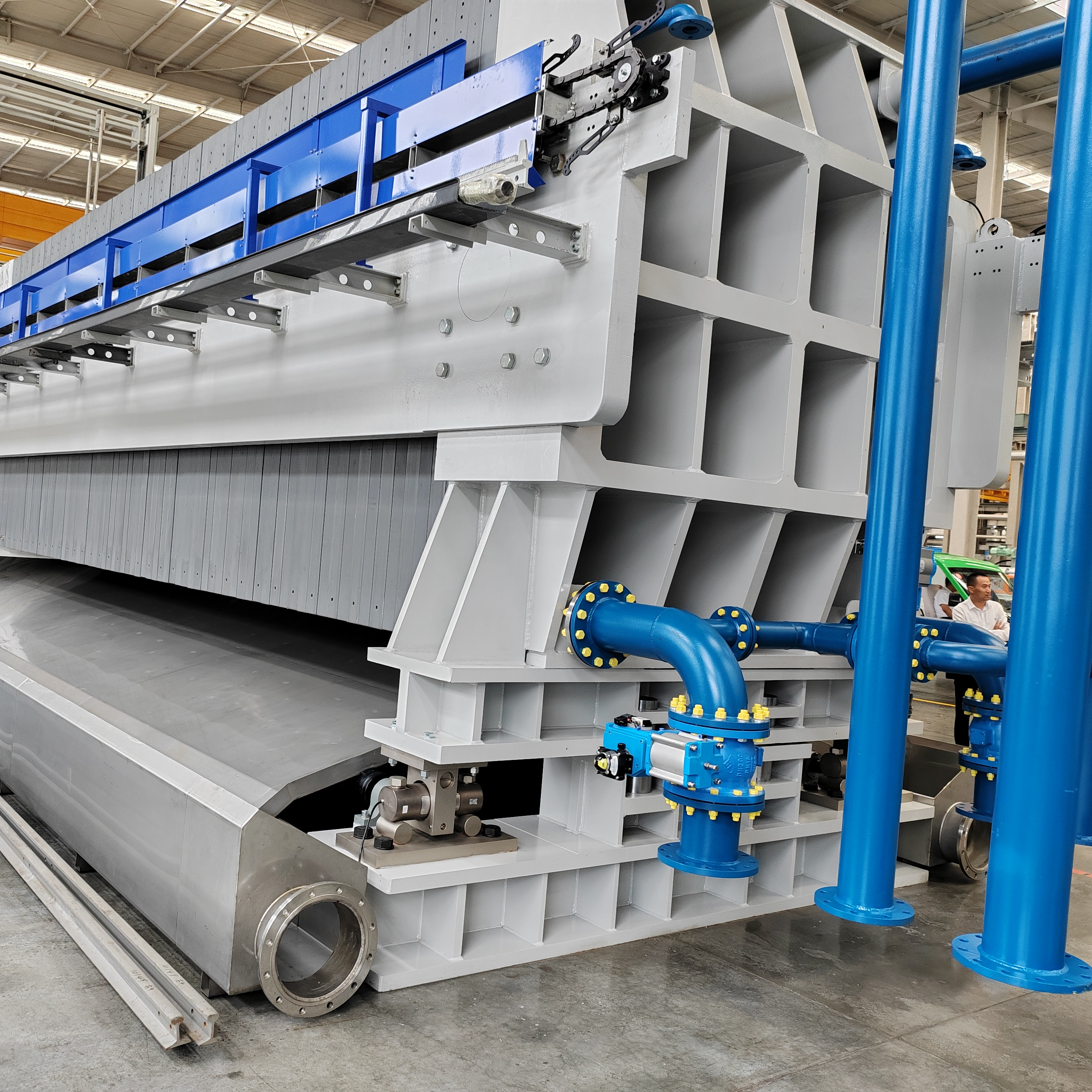 New BOYAN Brand Membrane Filter Plates Press High Temperature 1000mm 1200mm 1500mm 2000mm Series Rubber Type Mash Filtration