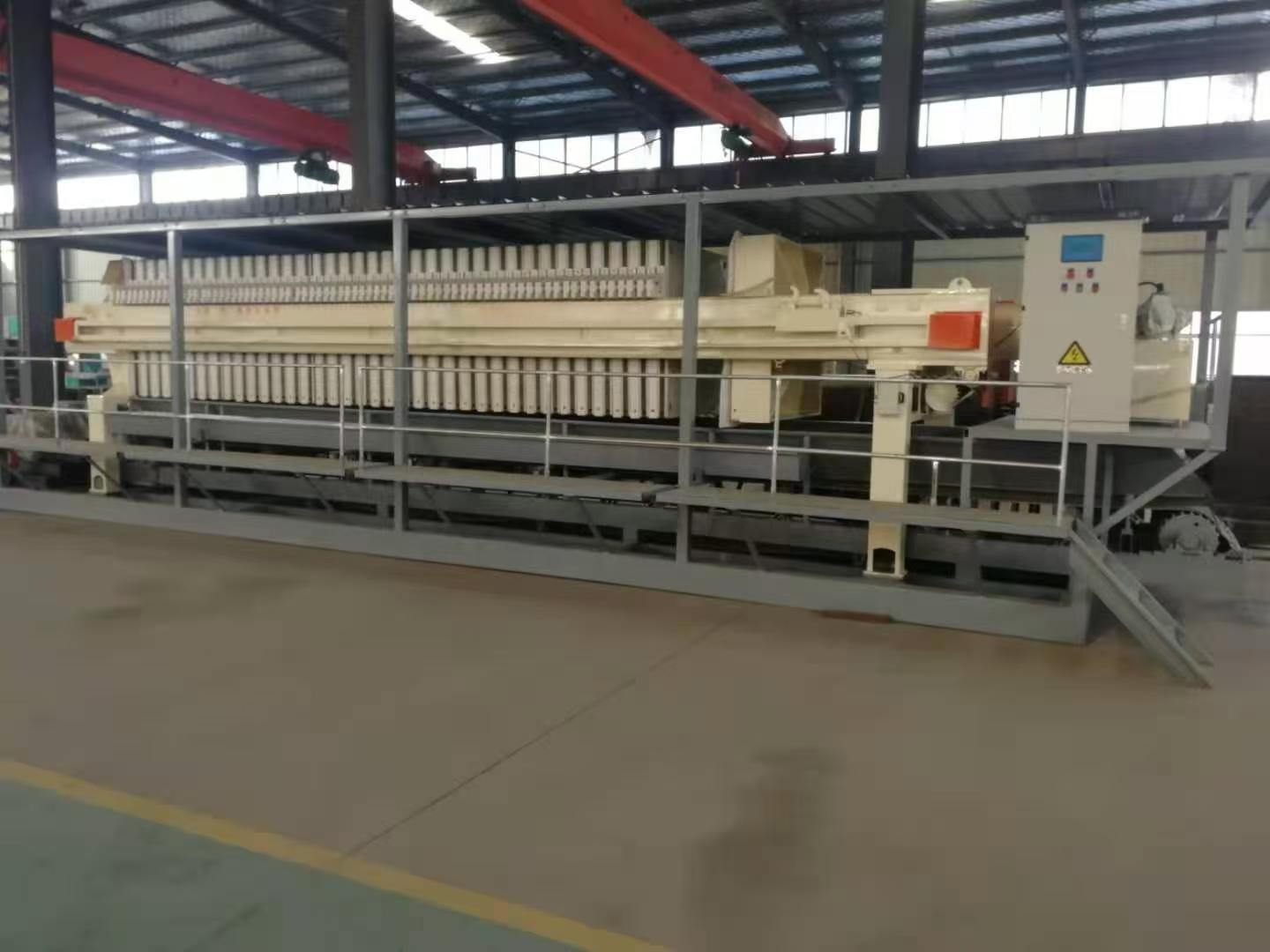 Automatic Industrial Hydraulic Sludge Dewatering Membrane Filter Press with Belt Conveyor