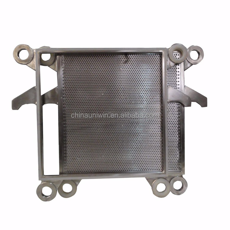 Stainless Steel Filter Press Structural Detail
