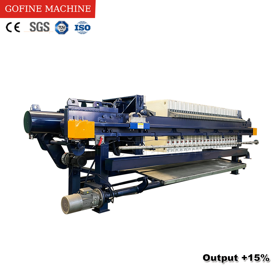 Manual Screw Jack Filter Press for Suspensions Solid Liquid Separation