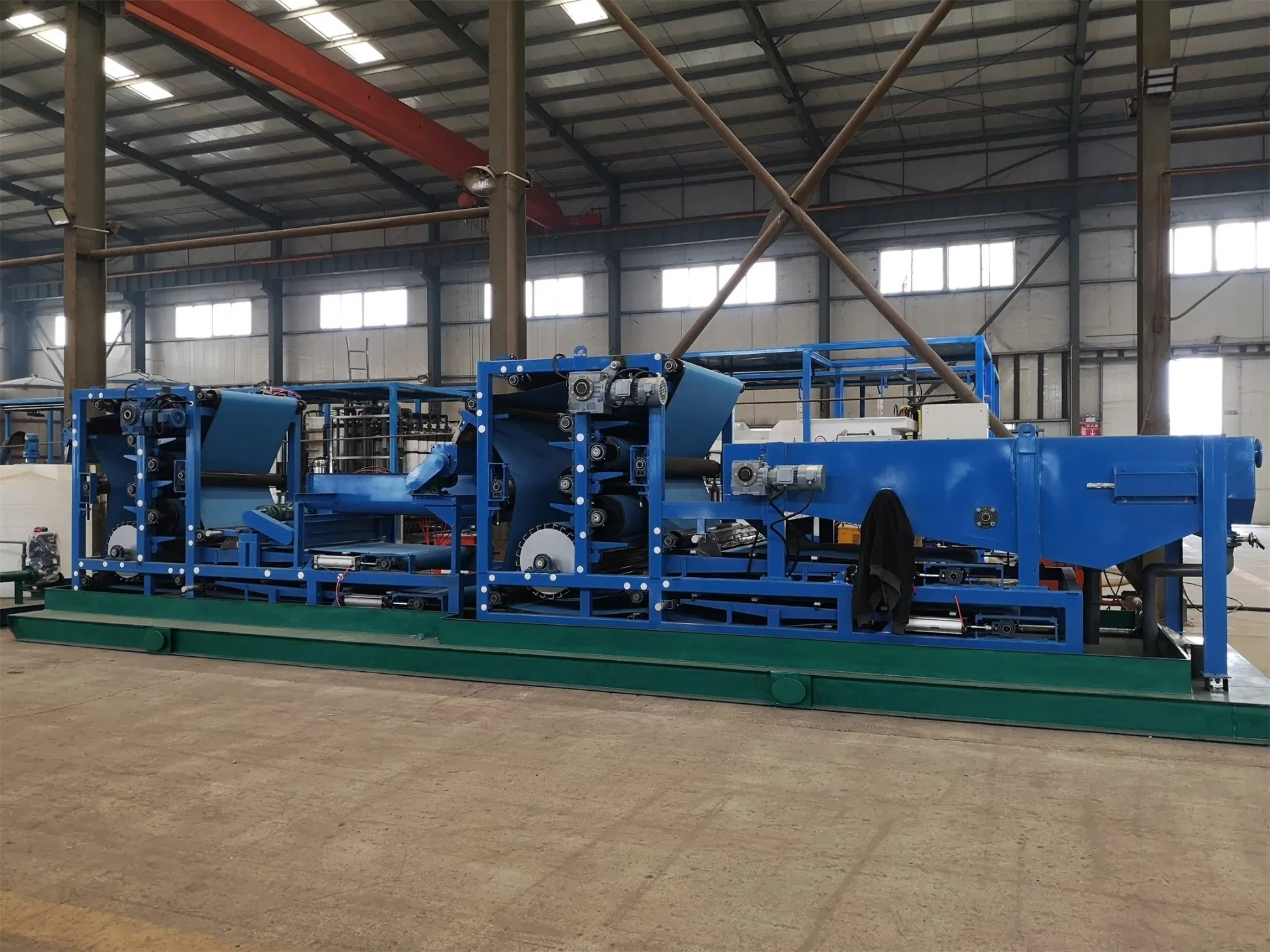 High Capture Rate Belt Filter Press Plate and Frame Type