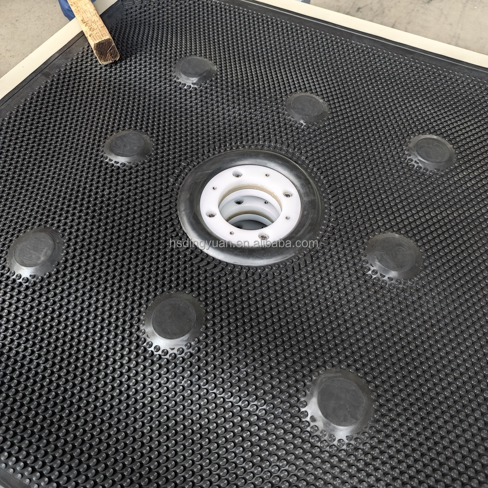 Industrial Frame 1000 2000 High Pressure High Temperature Resistance PE Recessed Chamber Filter Plate for Petroleum Wastewater