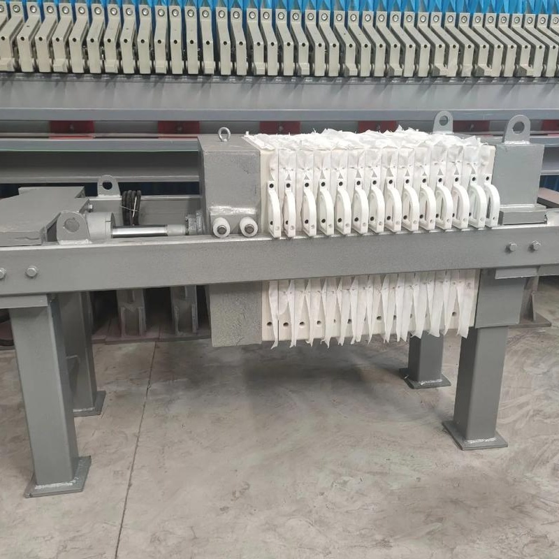 Plate and Frame Sludge Filter Press (Used in Sludge Treatment Equipment)