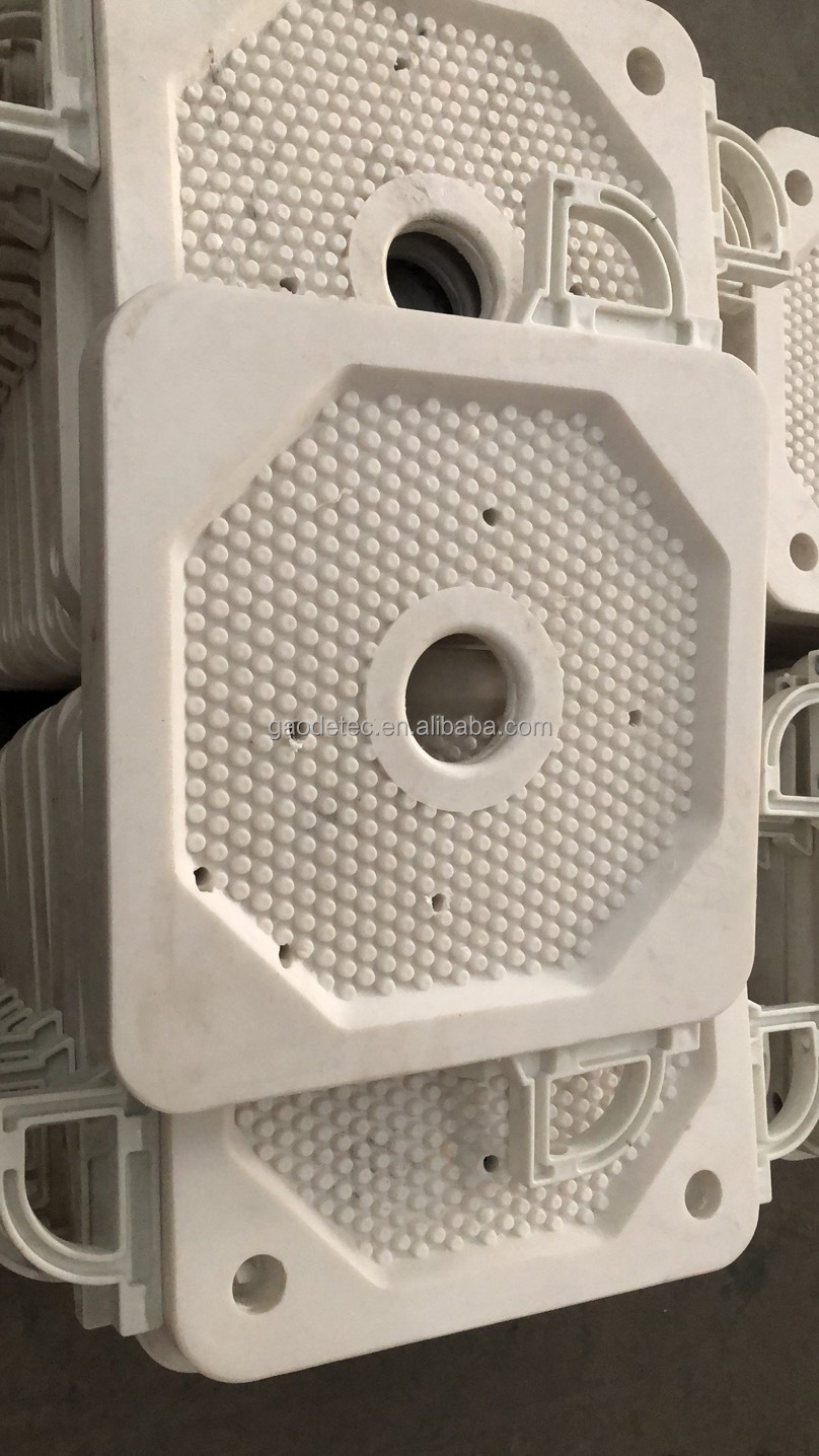 320-2000mm Size High Press Membrane Chamber Recess Filter Plate Enhanced PP Filter Plate for Sale