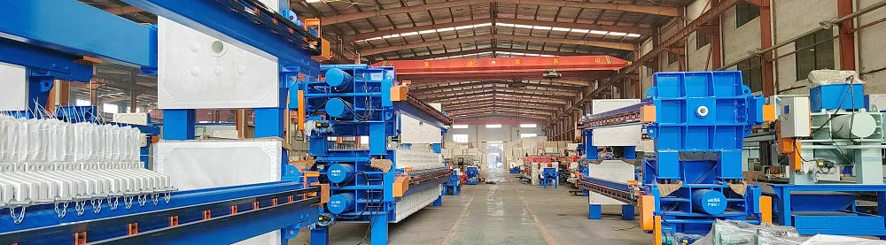 Plate Frame Filter Press Machine for Waste Water Sludge Dewatering Treatment