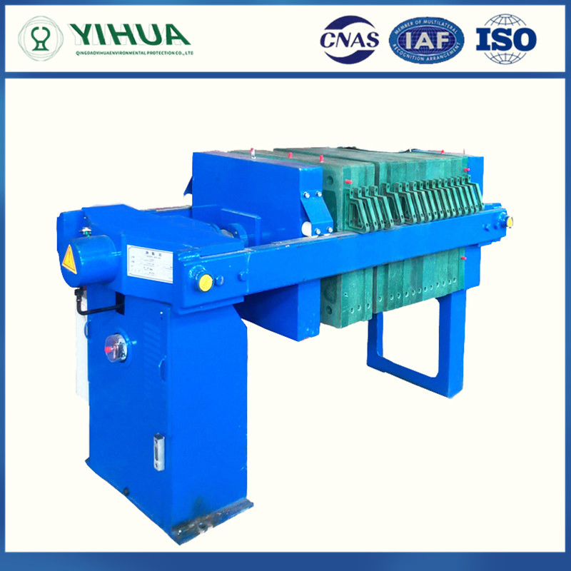 Plate and Frame Filter Press, Manual Chamber Filter Press for Clay, Mini Chamber Filter Press for Sludge Treatment