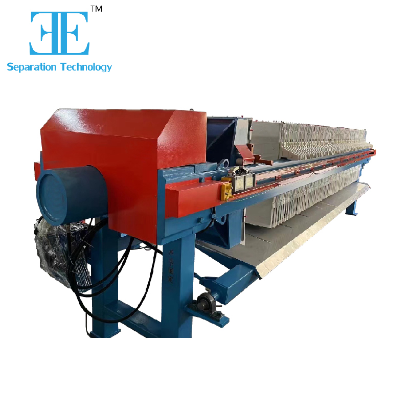 Filter Press Machine Automatic Manual Hydraulic Sludge Dewatering Treatment Equipment