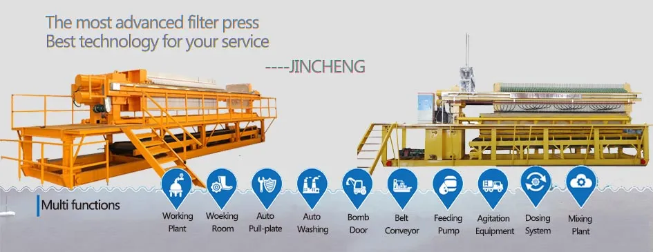 Filter Press Machine End Banner