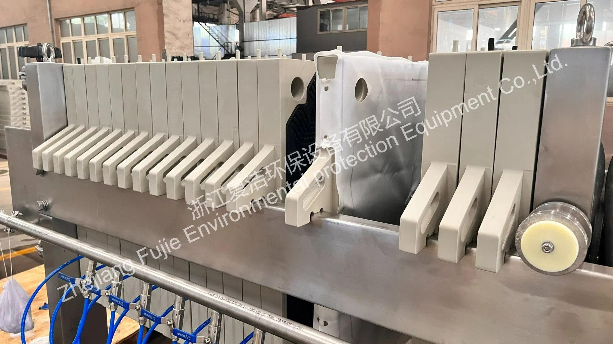 Fully/Semi Automatic Manual Plate Pulling Filter Press for Wastewater Treatment