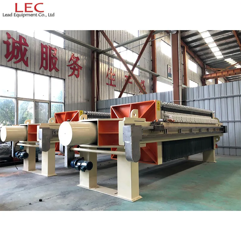 Wastewater Treatment Industry Automatic Plate and Frame Oil Filter Press Price
