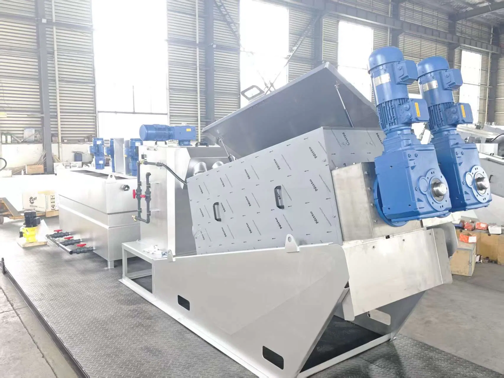 Fully Automatic Sludge Dewatering Machine Better Than Belt Filter Press