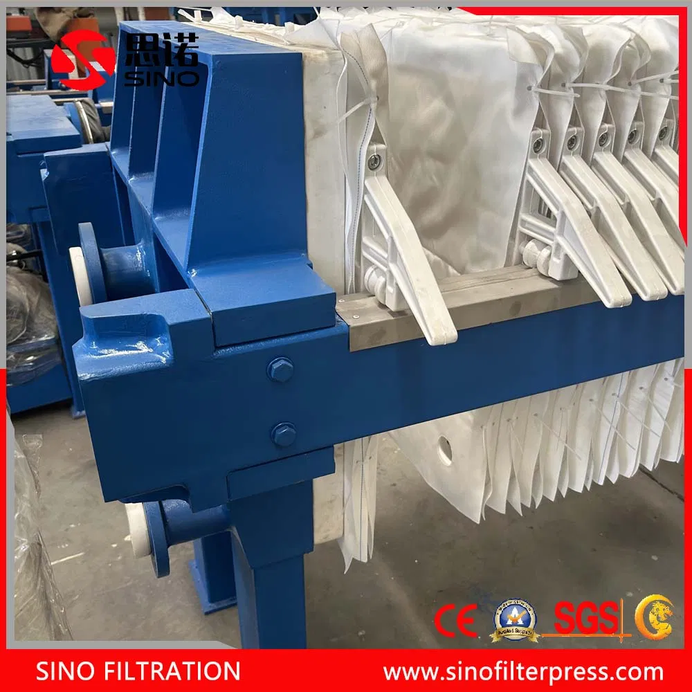 Automatic Cake Wash High Temperature Hydraulic Chamber Filter Press for Sugar Refinery