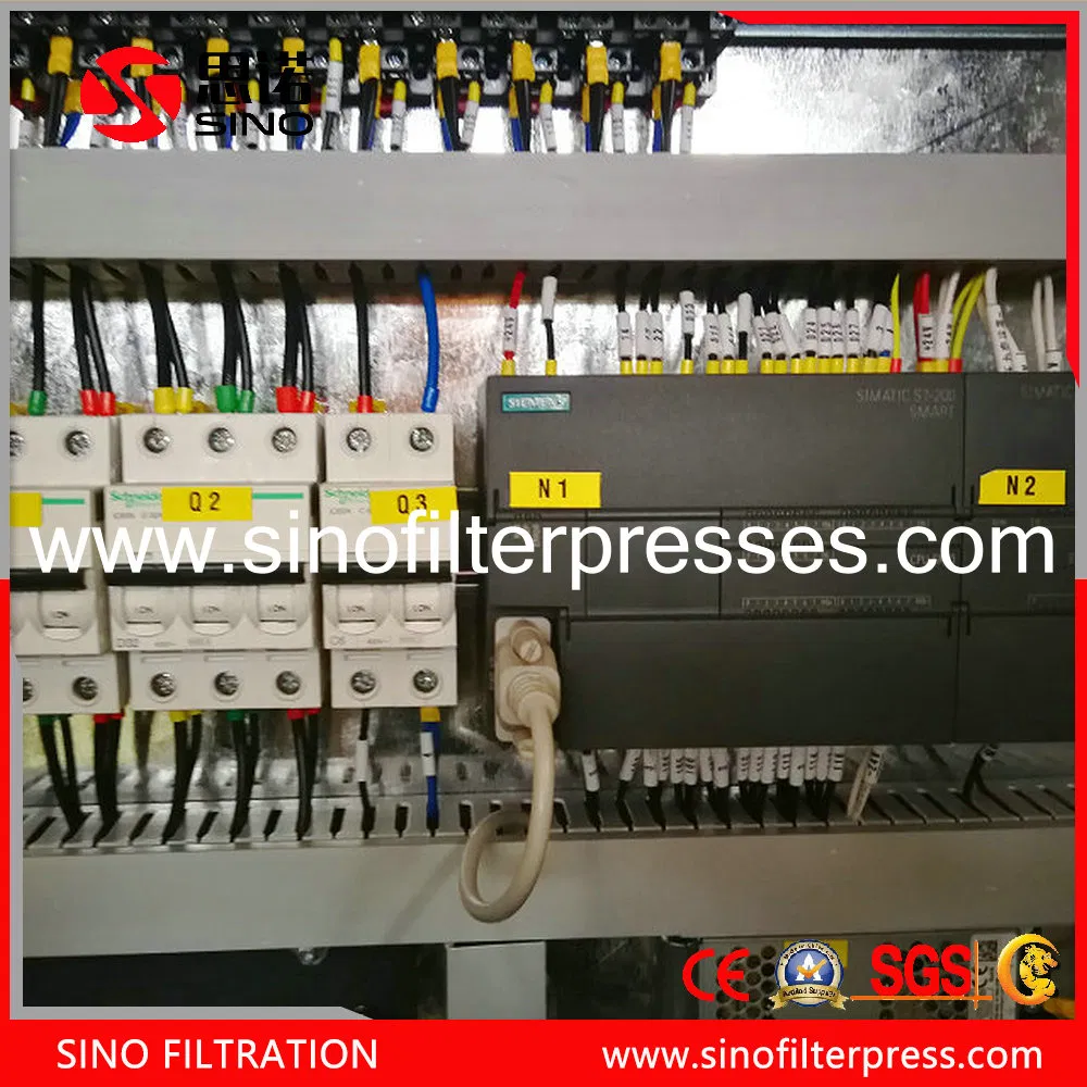 China Hydraulic Automatic Chamber Plate Filter Press Factory Price