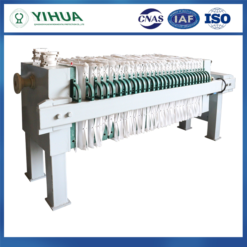 Plate and Frame Filter Press, Manual Chamber Filter Press for Clay, Mini Chamber Filter Press for Sludge Treatment